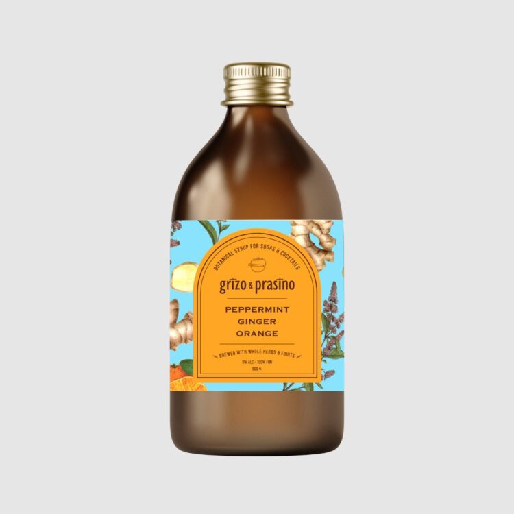 Botanical syrup τζίντζερ
