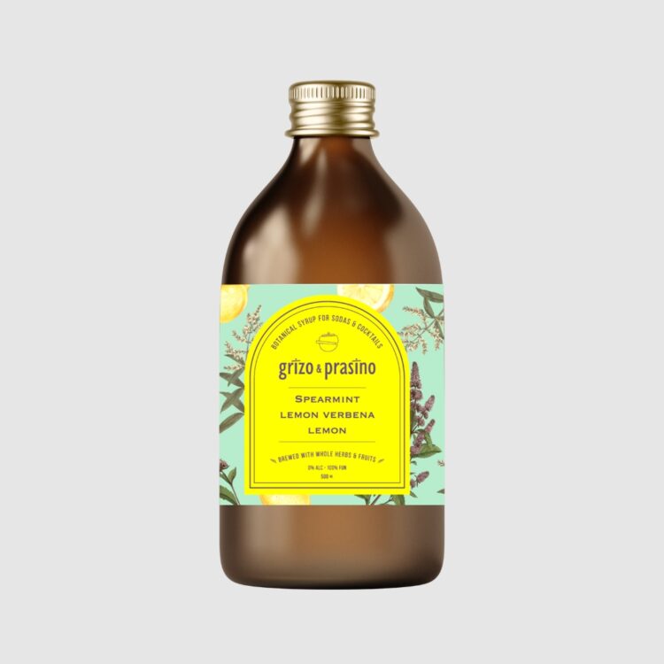 Botanical syrup λεμόνι
