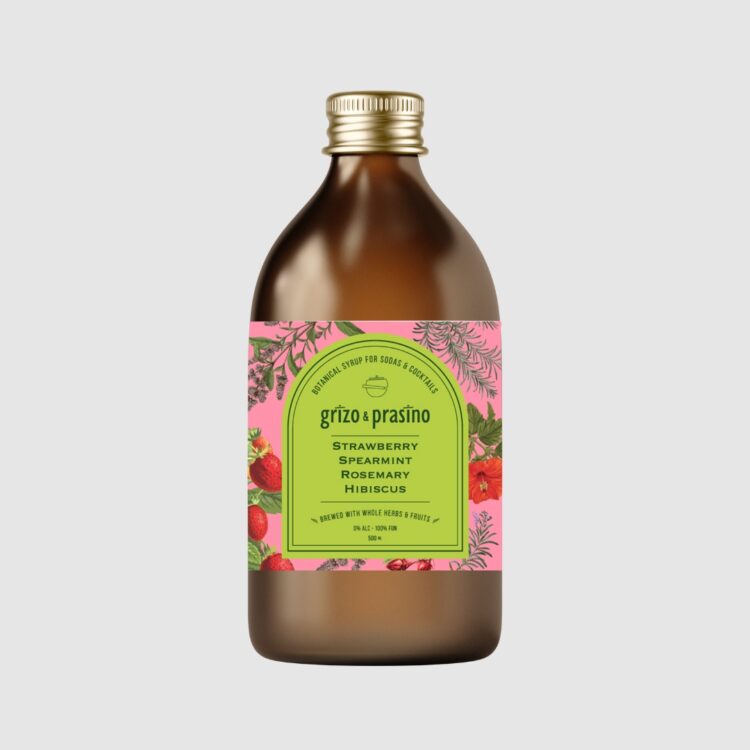 Botanical syrup φράουλα